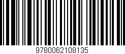 Código de barras (EAN, GTIN, SKU, ISBN): '9780062108135'