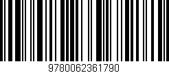 Código de barras (EAN, GTIN, SKU, ISBN): '9780062361790'