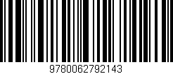 Código de barras (EAN, GTIN, SKU, ISBN): '9780062792143'