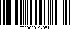 Código de barras (EAN, GTIN, SKU, ISBN): '9780073194851'