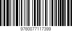 Código de barras (EAN, GTIN, SKU, ISBN): '9780077117399'