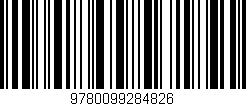 Código de barras (EAN, GTIN, SKU, ISBN): '9780099284826'