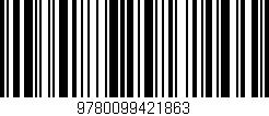 Código de barras (EAN, GTIN, SKU, ISBN): '9780099421863'