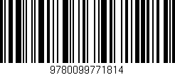 Código de barras (EAN, GTIN, SKU, ISBN): '9780099771814'
