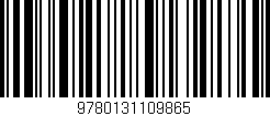 Código de barras (EAN, GTIN, SKU, ISBN): '9780131109865'