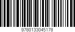 Código de barras (EAN, GTIN, SKU, ISBN): '9780133045178'