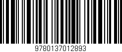 Código de barras (EAN, GTIN, SKU, ISBN): '9780137012893'