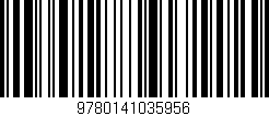 Código de barras (EAN, GTIN, SKU, ISBN): '9780141035956'