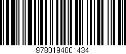 Código de barras (EAN, GTIN, SKU, ISBN): '9780194001434'