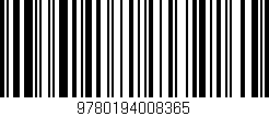 Código de barras (EAN, GTIN, SKU, ISBN): '9780194008365'