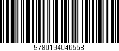 Código de barras (EAN, GTIN, SKU, ISBN): '9780194046558'