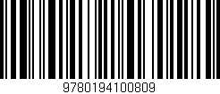 Código de barras (EAN, GTIN, SKU, ISBN): '9780194100809'
