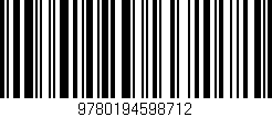 Código de barras (EAN, GTIN, SKU, ISBN): '9780194598712'