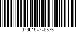 Código de barras (EAN, GTIN, SKU, ISBN): '9780194748575'