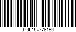Código de barras (EAN, GTIN, SKU, ISBN): '9780194776158'