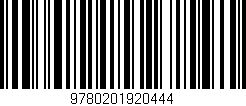 Código de barras (EAN, GTIN, SKU, ISBN): '9780201920444'
