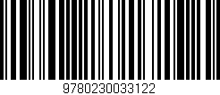 Código de barras (EAN, GTIN, SKU, ISBN): '9780230033122'