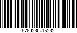 Código de barras (EAN, GTIN, SKU, ISBN): '9780230415232'
