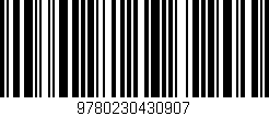 Código de barras (EAN, GTIN, SKU, ISBN): '9780230430907'
