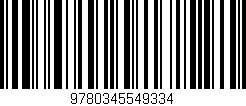 Código de barras (EAN, GTIN, SKU, ISBN): '9780345549334'