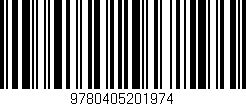 Código de barras (EAN, GTIN, SKU, ISBN): '9780405201974'