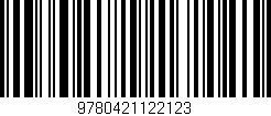 Código de barras (EAN, GTIN, SKU, ISBN): '9780421122123'