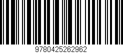 Código de barras (EAN, GTIN, SKU, ISBN): '9780425262962'