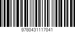 Código de barras (EAN, GTIN, SKU, ISBN): '9780431117041'
