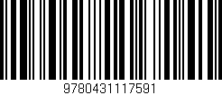 Código de barras (EAN, GTIN, SKU, ISBN): '9780431117591'