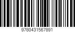Código de barras (EAN, GTIN, SKU, ISBN): '9780431567891'