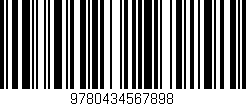 Código de barras (EAN, GTIN, SKU, ISBN): '9780434567898'