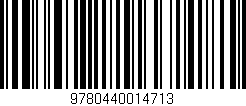 Código de barras (EAN, GTIN, SKU, ISBN): '9780440014713'