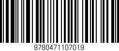 Código de barras (EAN, GTIN, SKU, ISBN): '9780471107019'