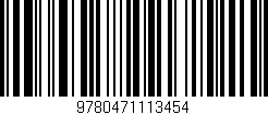 Código de barras (EAN, GTIN, SKU, ISBN): '9780471113454'