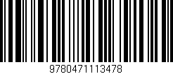 Código de barras (EAN, GTIN, SKU, ISBN): '9780471113478'