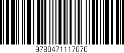Código de barras (EAN, GTIN, SKU, ISBN): '9780471117070'