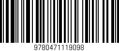 Código de barras (EAN, GTIN, SKU, ISBN): '9780471119098'
