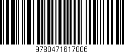 Código de barras (EAN, GTIN, SKU, ISBN): '9780471617006'