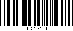 Código de barras (EAN, GTIN, SKU, ISBN): '9780471617020'