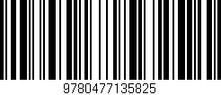 Código de barras (EAN, GTIN, SKU, ISBN): '9780477135825'
