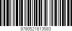 Código de barras (EAN, GTIN, SKU, ISBN): '9780521613583'