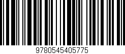 Código de barras (EAN, GTIN, SKU, ISBN): '9780545405775'