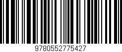 Código de barras (EAN, GTIN, SKU, ISBN): '9780552775427'
