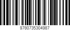 Código de barras (EAN, GTIN, SKU, ISBN): '9780735304987'
