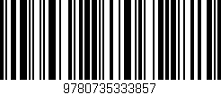 Código de barras (EAN, GTIN, SKU, ISBN): '9780735333857'