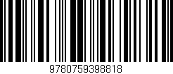 Código de barras (EAN, GTIN, SKU, ISBN): '9780759398818'