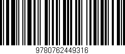 Código de barras (EAN, GTIN, SKU, ISBN): '9780762449316'