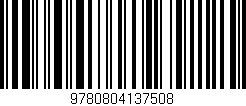 Código de barras (EAN, GTIN, SKU, ISBN): '9780804137508'