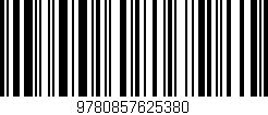 Código de barras (EAN, GTIN, SKU, ISBN): '9780857625380'