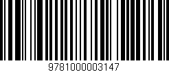 Código de barras (EAN, GTIN, SKU, ISBN): '9781000003147'